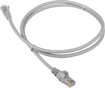 Патч-корд Lanmaster LAN-PC45/U5E-1.5-GY UTP вилка RJ-45-вилка RJ-45 кат.5е 1.5м серый LSZH (уп.:1шт) - купить недорого с доставкой в интернет-магазине