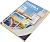Пленка для ламинирования Office Kit 75мкм A4 (100шт) глянцевая 216x303мм PLP10023