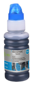 Чернила Cactus CS-I-CZ102C голубой 100мл для HP Deskjet Ink Advantage 1015/1515/2515/2545 - купить недорого с доставкой в интернет-магазине