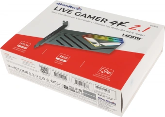 Карта видеозахвата Avermedia Live Gamer 4K GC575 внутренний PCI-E x4 - купить недорого с доставкой в интернет-магазине