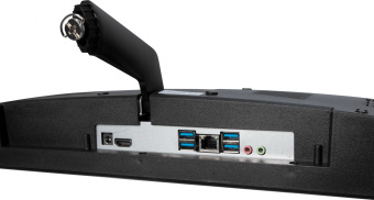 Моноблок IRU Office P2310KL 23.8" Full HD Cel 3867U (1.8) 4Gb SSD120Gb HDG610 Free DOS GbitEth WiFi BT 60W Cam черный 1920x1080 - купить недорого с доставкой в интернет-магазине