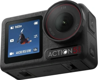 Экшн-камера Dji Osmo Action 5 Pro Adventure Combo 1xCMOS 12Mpix серый/черный - купить недорого с доставкой в интернет-магазине