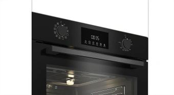 Духовой шкаф Электрический Indesit IBFTE 3841 BL черный - купить недорого с доставкой в интернет-магазине