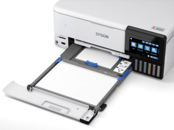 МФУ струйный Epson EcoTank L8160 (C11CJ20404/403/402) A4 Duplex Net WiFi белый - купить недорого с доставкой в интернет-магазине