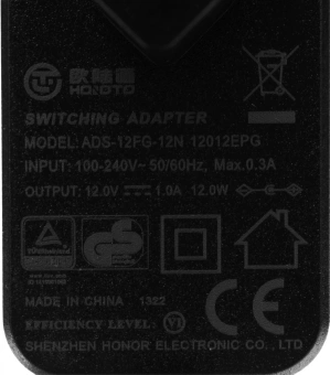 Блок питания AC/DC Hikvision ADS-12FG-12N 12012EPG 12В 12Вт - купить недорого с доставкой в интернет-магазине