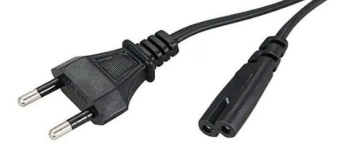 Кабель Buro BU-PCAB-1.8-2PIN IEC C7 (2-pin) Евровилка 1.8м - купить недорого с доставкой в интернет-магазине