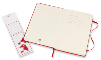 Блокнот Moleskine CLASSIC QP050F2 Medium 115x180мм 208стр. линейка твердая обложка красный - купить недорого с доставкой в интернет-магазине