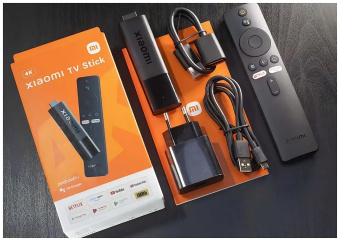 Медиаплеер Xiaomi Mi TV Stick 4K 8Gb - купить недорого с доставкой в интернет-магазине