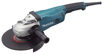 Углошлифовальная машина Makita GA9020 2200Вт 6600об/мин рез.шпин.:M14 d=230мм - купить недорого с доставкой в интернет-магазине