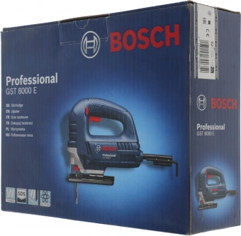 Лобзик Bosch GST 8000 E 710Вт 3100ходов/мин от электросети - купить недорого с доставкой в интернет-магазине
