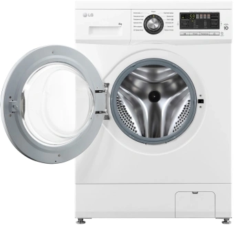 Стиральная машина LG F1096TD3 класс: A загр.фронтальная макс.:8кг белый инвертор - купить недорого с доставкой в интернет-магазине