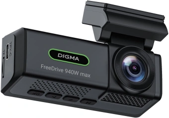 Видеорегистратор Digma FreeDrive 940W max черный 4Mpix 2160x3840 170гр. карта в комплекте:32Gb Allwinner - купить недорого с доставкой в интернет-магазине