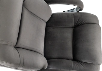 Кресло руководителя Бюрократ T-9925SL Fabric темно-серый Holland 18 крестов. металл хром - купить недорого с доставкой в интернет-магазине