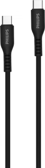 Кабель Philips DLC8601 USB Type-C (m)-USB Type-C (m) 1.2м черный коробка (упак.:1шт) - купить недорого с доставкой в интернет-магазине