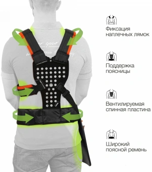 Триммер бензиновый Daewoo DABC 560 3.2л.с. неразбор.штан. реж.эл.:леска/нож/диск - купить недорого с доставкой в интернет-магазине
