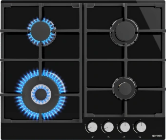 Газовая варочная поверхность Gorenje Essential GTW641AKB черный - купить недорого с доставкой в интернет-магазине