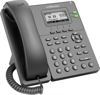 Телефон IP Flyingvoice P20G серый - купить недорого с доставкой в интернет-магазине