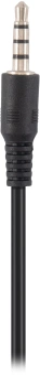 Наушники с микрофоном Оклик HS-M600 черный 1.8м накладные оголовье (1900372) - купить недорого с доставкой в интернет-магазине