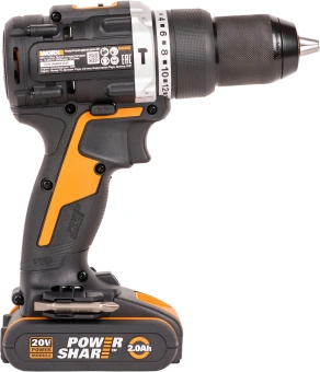 Дрель-шуруповерт Worx WX352 аккум. патрон:быстрозажимной (кейс в комплекте) - купить недорого с доставкой в интернет-магазине