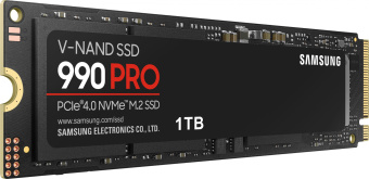 Накопитель SSD Samsung PCIe 4.0 x4 1TB MZ-V9P1T0B/AM 990 Pro M.2 2280 - купить недорого с доставкой в интернет-магазине