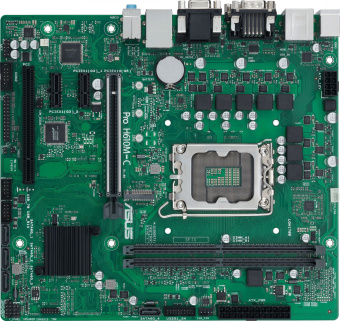 Материнская плата Asus PRO H610M-C-CSM Soc-1700 Intel H610 2xDDR5 mATX AC`97 8ch(7.1) GbLAN+VGA+DVI+HDMI+DP - купить недорого с доставкой в интернет-магазине