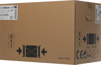 Микроволновая печь Bosch BFL524MS0 20л. 800Вт нержавеющая сталь/черный (встраиваемая) - купить недорого с доставкой в интернет-магазине