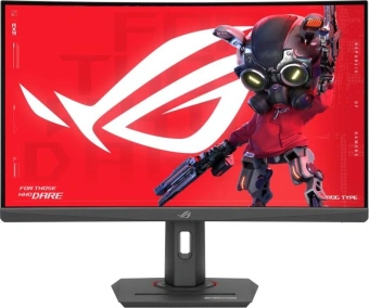 Монитор Asus 27" ROG Strix XG27WCMS черный VA LED 16:9 HDMI матовая HAS Piv 400cd 178гр/178гр 2560x1440 280Hz FreeSync Premium DP 2K USB 7.2кг - купить недорого с доставкой в интернет-магазине
