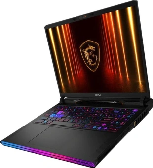 Ноутбук MSI Raider 16 HX A2XWIG-688CA Core Ultra 9 275HX 64Gb SSD2Tb NVIDIA GeForce RTX5080 16Gb 16" IPS QHD+ (2560x1600) Windows 11 Multi Language black WiFi BT Cam (A2XWIG-688CA) - купить недорого с доставкой в интернет-магазине