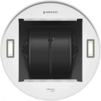 Вытяжка каминная Meferi Ultra TUBE35WH ISLA белый управление: электронное (1 мотор) - купить недорого с доставкой в интернет-магазине