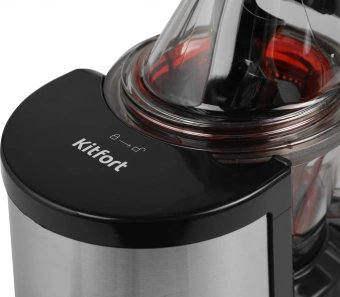 Соковыжималка шнековая Kitfort КТ-1162 150Вт рез.сок.:1000мл. черный - купить недорого с доставкой в интернет-магазине