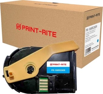 Картридж лазерный Print-Rite TFXAFWCPRA PR-106R02609 106R02609 голубой набор двойная упак. (9000стр.) для Xerox Phaser 7100 - купить недорого с доставкой в интернет-магазине