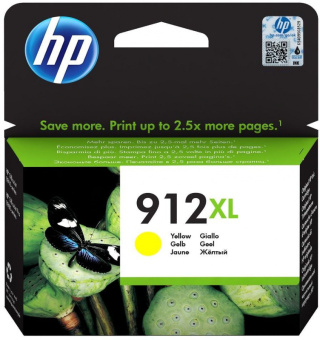 Картридж струйный HP 912XL 3YL83AE желтый (825стр.) для HP DJ IA - купить недорого с доставкой в интернет-магазине