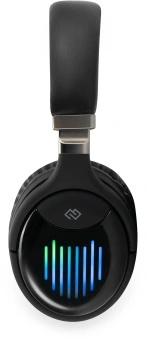 Гарнитура накладные Digma BT-16 черный беспроводные bluetooth оголовье (BT-16B) - купить недорого с доставкой в интернет-магазине