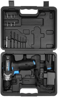 Дрель-шуруповерт Deko DKCD12V PRO аккум. патрон:быстрозажимной (кейс в комплекте) (083-1007) - купить недорого с доставкой в интернет-магазине