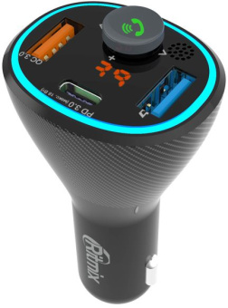 Автомобильный FM-модулятор Ritmix FMT-B300 черный BT USB (80000849) - купить недорого с доставкой в интернет-магазине