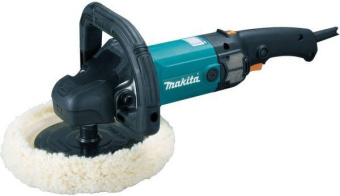 Полировальная машина Makita 9237CB 1200Вт 3200об/мин рез.шпин.:M14 d=180мм - купить недорого с доставкой в интернет-магазине