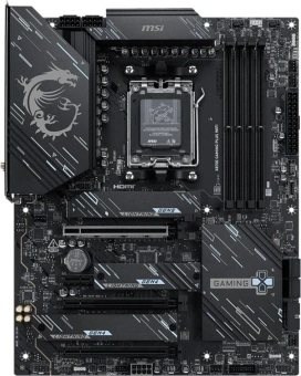 Материнская плата MSI X870E GAMING PLUS WIFI SocketAM5 AMD X870 ATX AC`97 8ch(7.1) 5Gigabit RAID+HDMI - купить недорого с доставкой в интернет-магазине