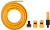 Шланг Deko DKI20 1/2" 20м поливочный оранжевый/черный (065-0464) - купить недорого с доставкой в интернет-магазине