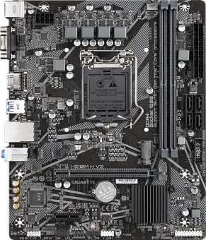 Материнская плата Gigabyte H510M H V2 2.0 Soc-1200 Intel Q470 2xDDR4 mATX AC`97 8ch(7.1) GbLAN+VGA+HDMI - купить недорого с доставкой в интернет-магазине