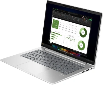 Ноутбук HP ProBook 4 G1q Snapdragon X X1-26-100 16Gb SSD512Gb Intel Iris Xe graphics 14" FHD (1920x1080)/ENGKBD Windows 11 Pro silver WiFi BT Cam (B39XGAT) - купить недорого с доставкой в интернет-магазине