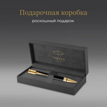 Ручка шариков. Parker Duofold K74 (1931386) Black GT M черн. черн. подар.кор. - купить недорого с доставкой в интернет-магазине