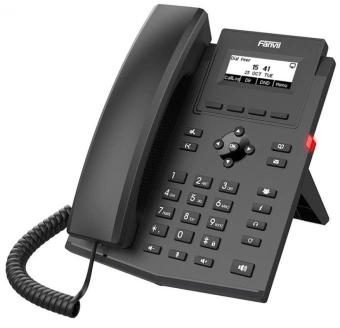 Телефон IP Fanvil X301W черный - купить недорого с доставкой в интернет-магазине