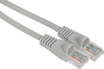 Патч-корд cat.5E stranded molded 10м серый RJ-45 (m)-RJ-45 (m) - купить недорого с доставкой в интернет-магазине