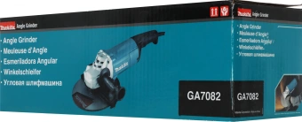 Углошлифовальная машина Makita GA7082 2700Вт 6600об/мин рез.шпин.:M14 d=180мм - купить недорого с доставкой в интернет-магазине