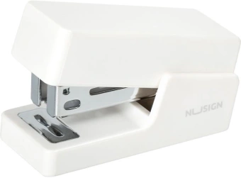 Степлер мини Deli ENS083WHITE Linfini N10 24/6 (15листов) белый 15скоб металл/пластик блистер - купить недорого с доставкой в интернет-магазине