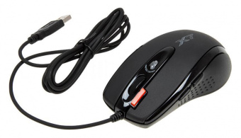 Мышь A4Tech X-718BK черный оптическая 3000dpi USB 6but (X-718BK USB) - купить недорого с доставкой в интернет-магазине