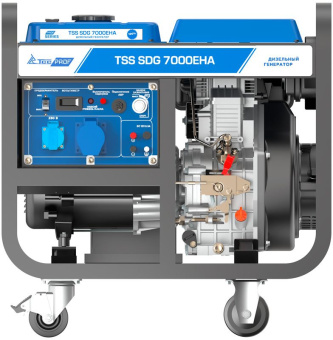Генератор ТСС SDG 7000EHA 7кВт - купить недорого с доставкой в интернет-магазине