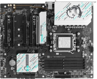 Материнская плата MSI B840 GAMING PLUS WIFI  SocketAM5 AMD B840 4xDDR5 ATX AC`97 8ch(7.1) 2.5Gg RAID+HDMI - купить недорого с доставкой в интернет-магазине