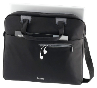 Сумка для ноутбука 15.6" Hama Sydney черный/черный полиэстер (00216520) - купить недорого с доставкой в интернет-магазине