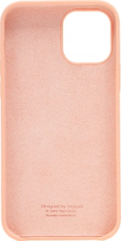 Чехол (клип-кейс) Deppa для Apple iPhone 12/12 Pro Liquid Silicone розовый (87712) - купить недорого с доставкой в интернет-магазине